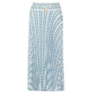 Tory Burch Fully Pleated Light Blue Skirt With Logo Plaque - NWT